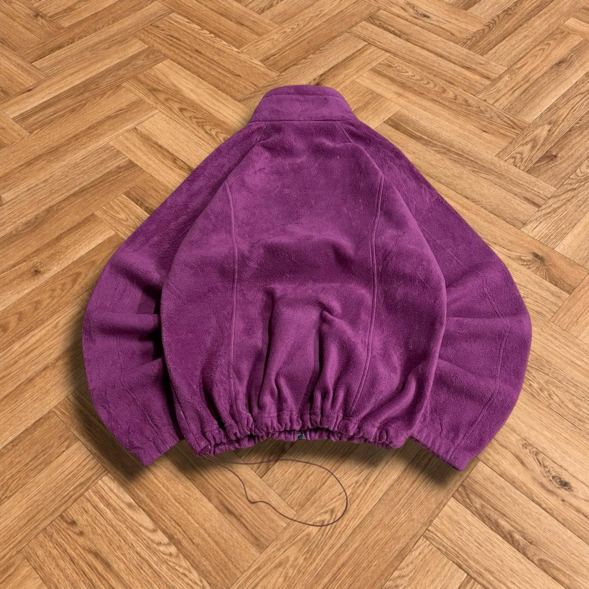 Y2K Colombia tech fleece purple Women's full zip autumn adjustable technical fleece