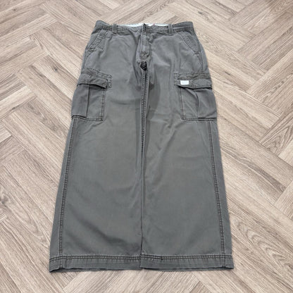 Levi's baggy cargo pants y2k Loose straight wide leg khaki skater utility pants