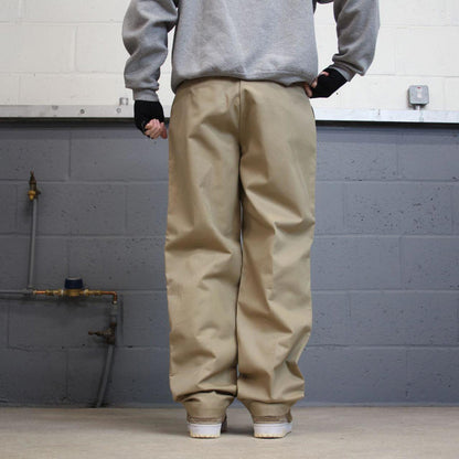 Vintage Y2k loose work pants beige Chino style Red Kap skate trousers workwear patch logo
