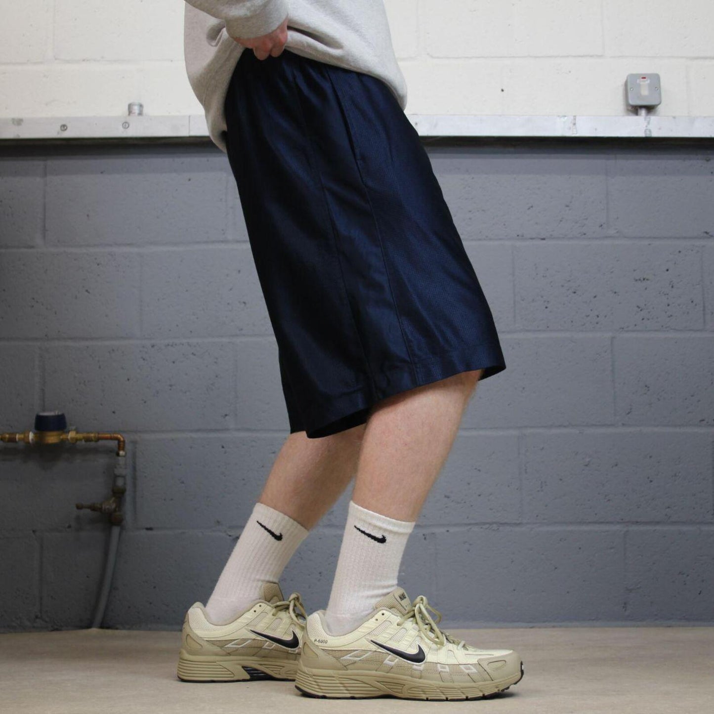 Nike Basketball sports shorts y2k navy Casual style comfy loose floaty summer gym shorts