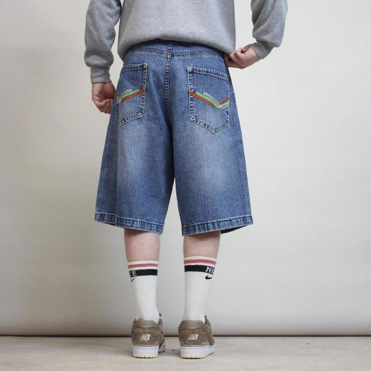 Baggy Southpole jean shorts W36