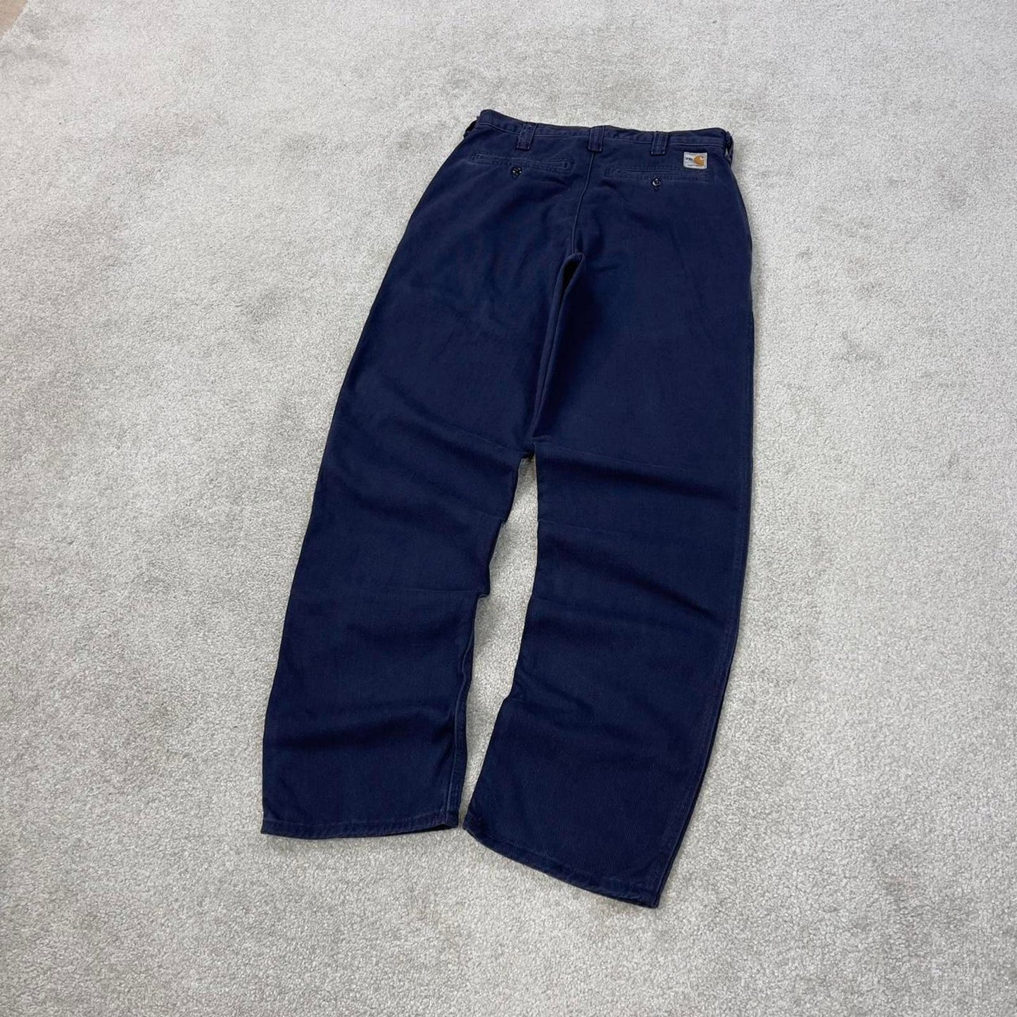 Carhartt FR pants W28 L32 loose navy 90s style skater pants
