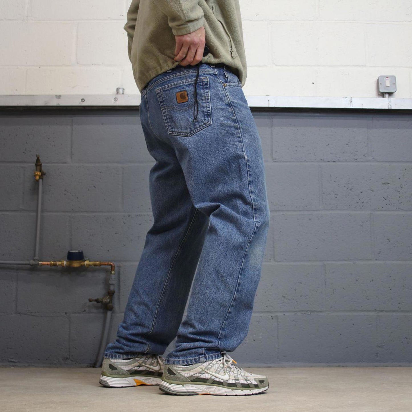 Vintage Carhartt skater jeans W38L32 90s skater style traditional fit loose 5 pocket pants