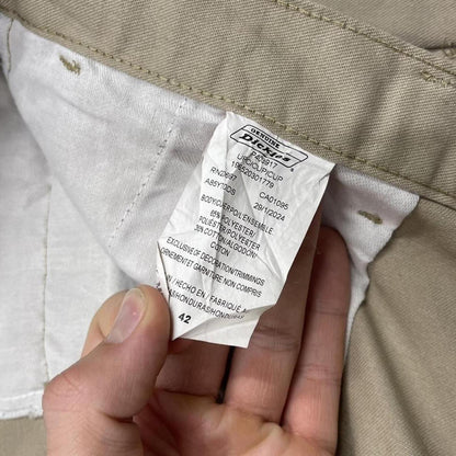 Extra baggy Dickies shorts carpenter khaki Twill chino skater style shorts wide long leg