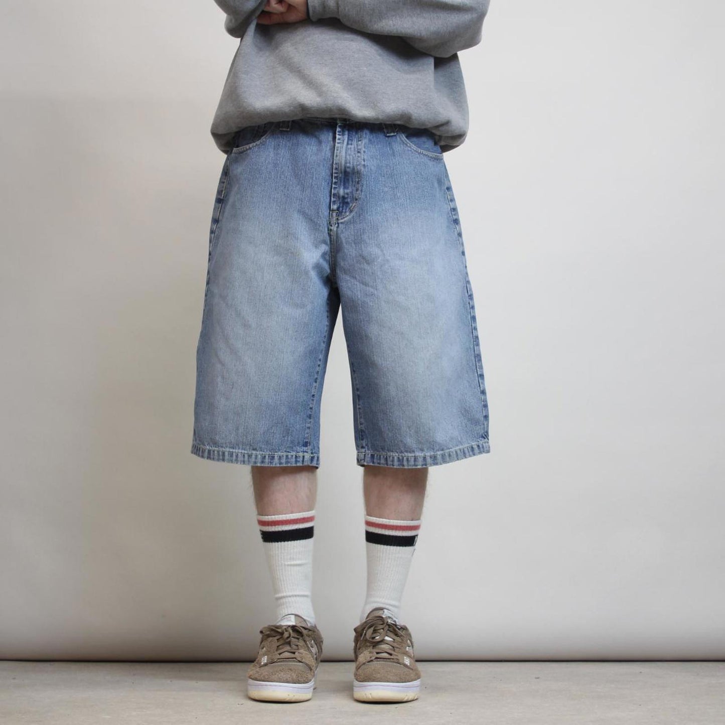Baggy Drunknmunky jorts W34 baggy wide leg 90s style skater shorts
