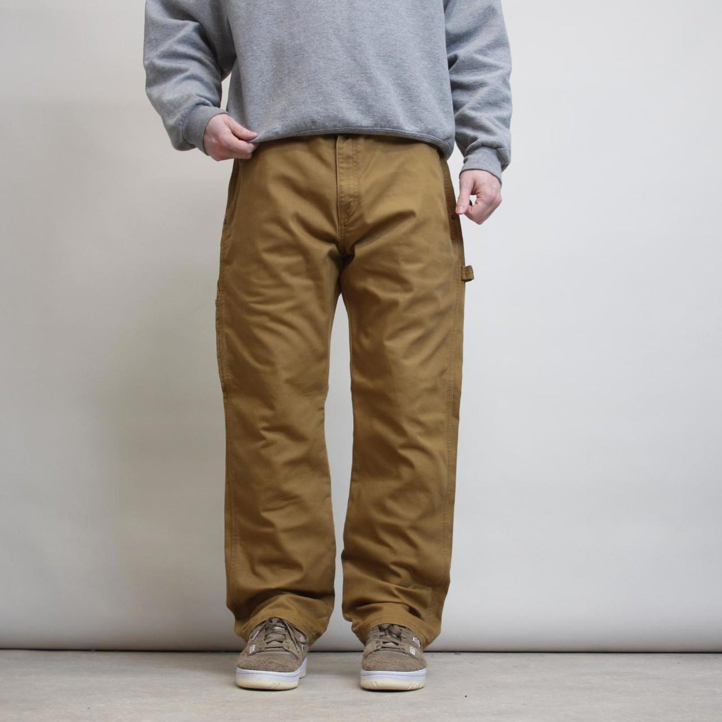 Dickies carpenter pants W36 L30 loose tan skater cargos