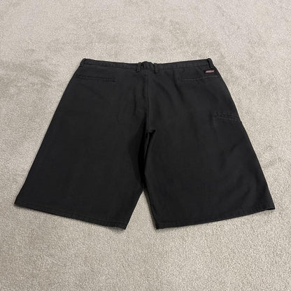 Dickies carpenter shorts loose leg black Twill chino skater style shorts loose cargo