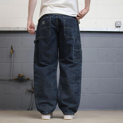 Baggy Lee carpenter jeans W36L30 blue denim skater 90s style carpenters