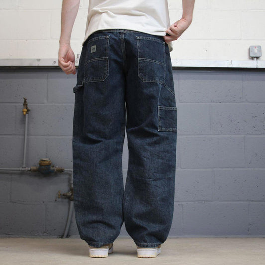 Baggy Lee carpenter jeans W36L30 blue denim skater 90s style carpenters
