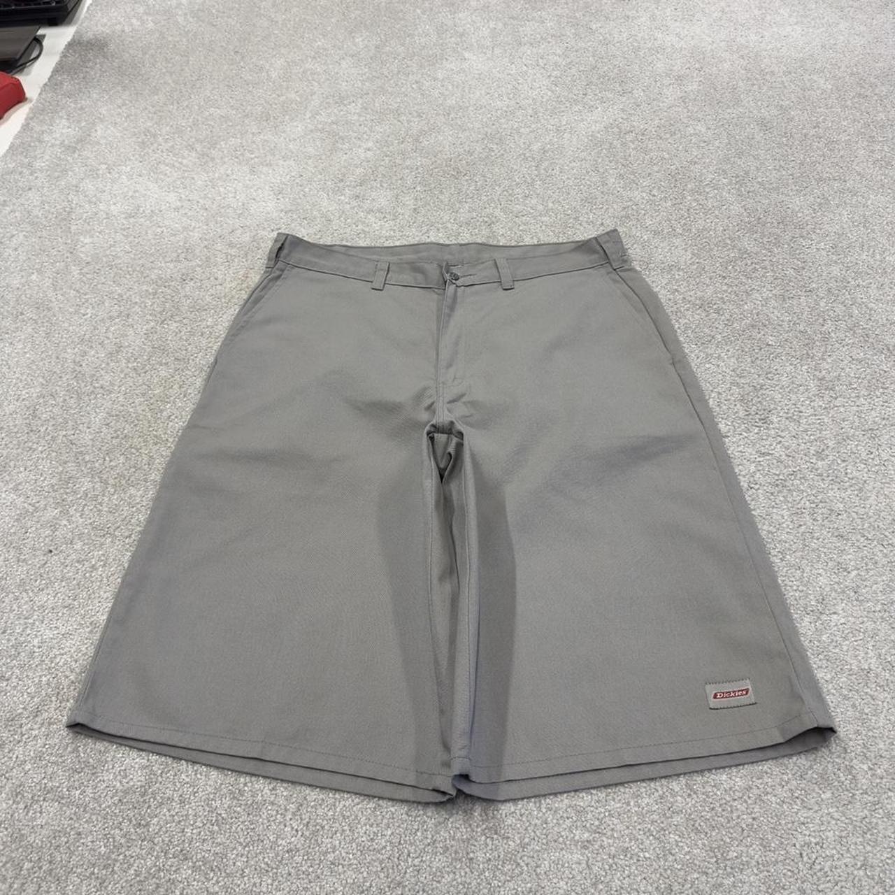 Dickies carpenter shorts long leg grey Twill chino skater style shorts loose long leg