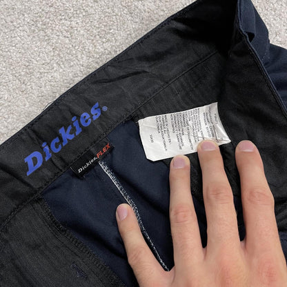 Y2K Dickies 874 work pants navy slim taper straight leg chino skater style trousers