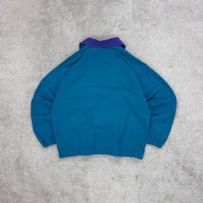 Blue Columbia technical jacket M women's y2k style lightweight windbreaker autumn