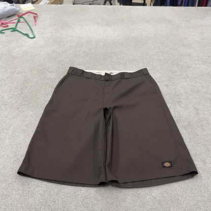 Baggy Dickies carpenter shorts brown Twill chino skater style shorts wide long leg