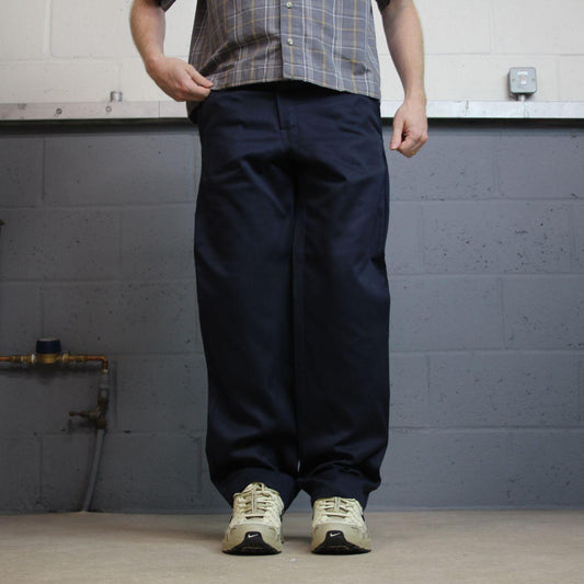 Dickies 874 pants W31L32 navy original fit Twill chino style skate work trousers