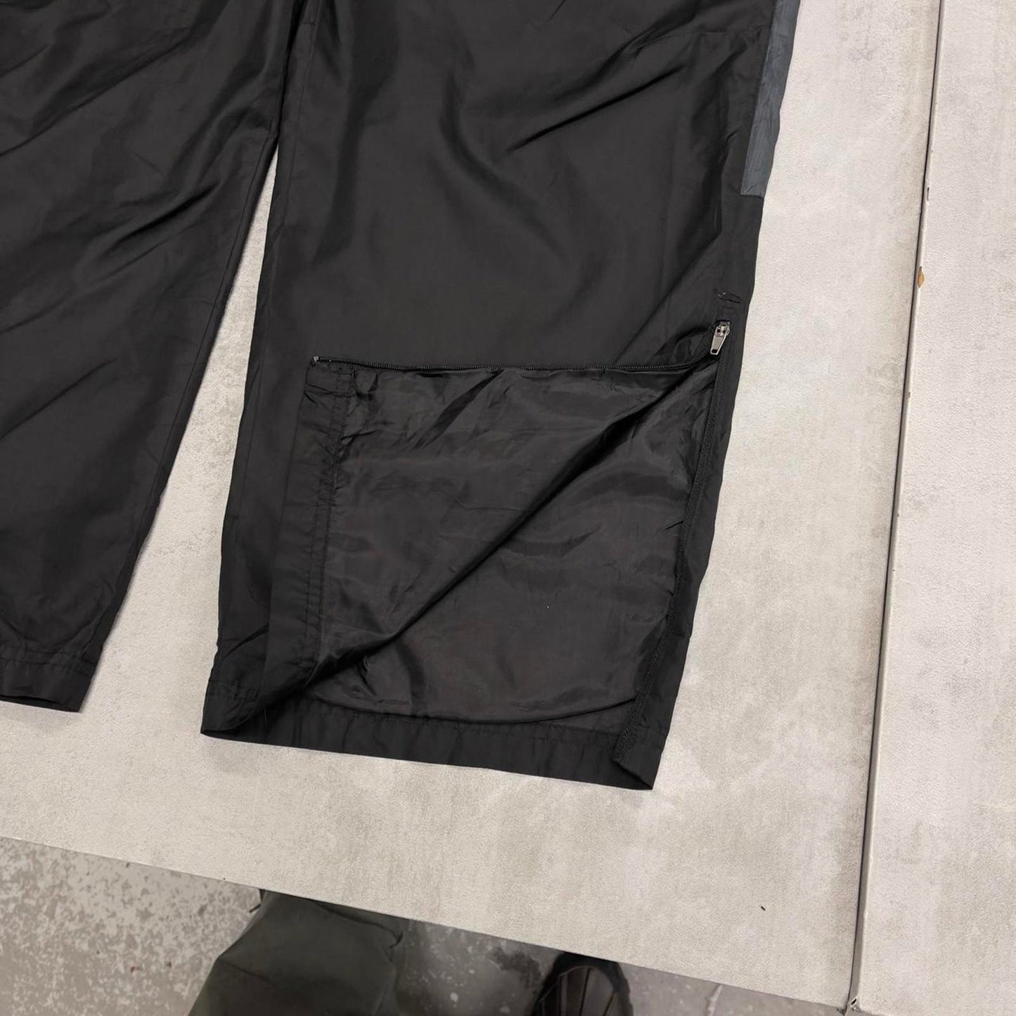 Black baggy Starter tracksuit bottoms L