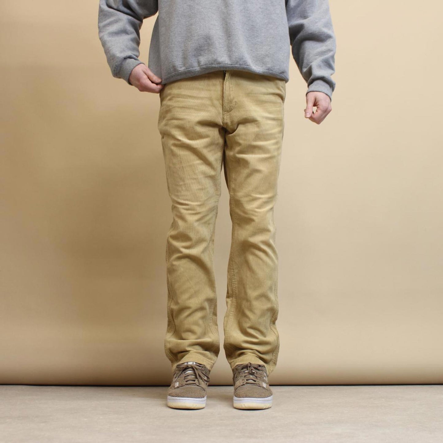 Tan Corduroy trousers W32L31