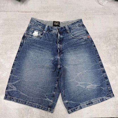 Mens Baggy Avirex Jean shorts W30