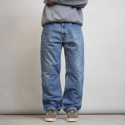 Levis jeans W36 L32 loose blue denim 90s style jeans red tab logo