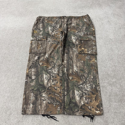 Realtree baggy camo cargo pants y2k khaki XXL Wide leg camouflage hunting pants