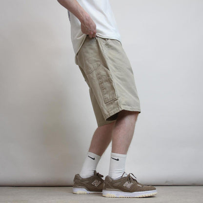Mens baggy Wrangler carpenter Shorts W36 loose cargo skae shorts