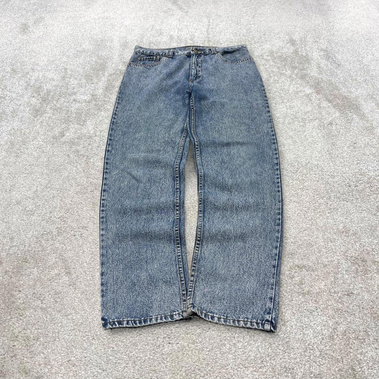 Y2k Levi's 550 jeans blue Loose straight leg denim pants red tab