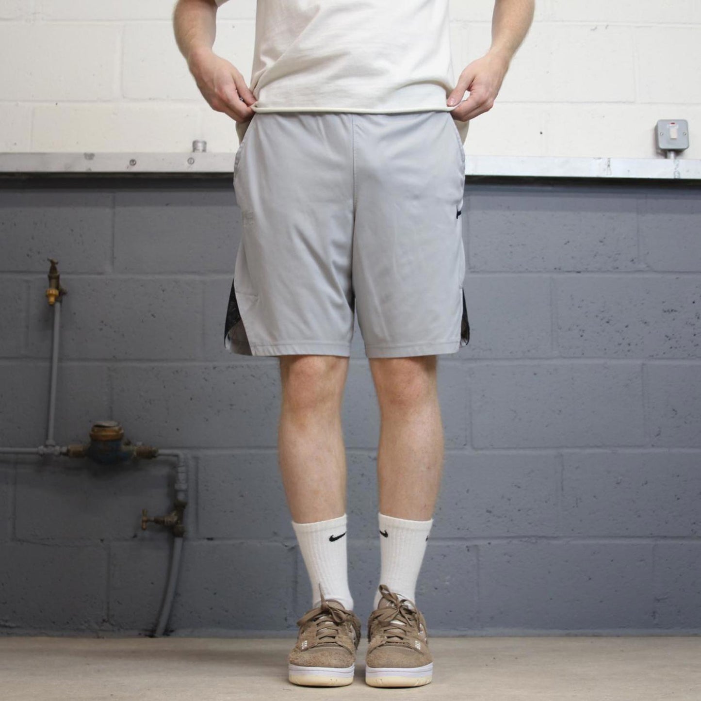 Baggy Nike Y2K Sports Shorts M