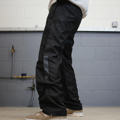 00s baggy Starter tracksuit bottoms black small loose y2k style sportswear track pants gym wear