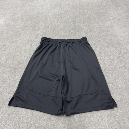 Nike sports shorts y2k loose grey Swoosh logo Dri-Fit comfy floaty summer gym shorts