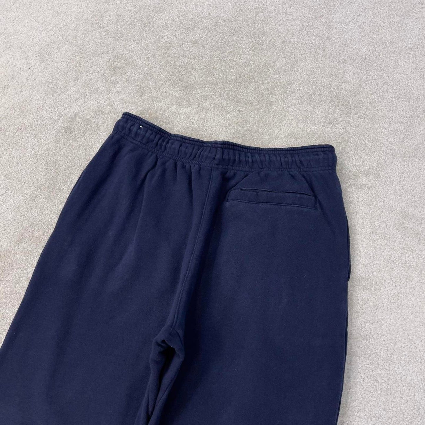 Navy Reebok joggers Large y2k style sportswear track pants print logo