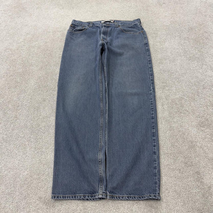Levi’s 550 jeans y2k W36L32 blue denim Levi’s loose straight leg relaxed fit red tab logo pants