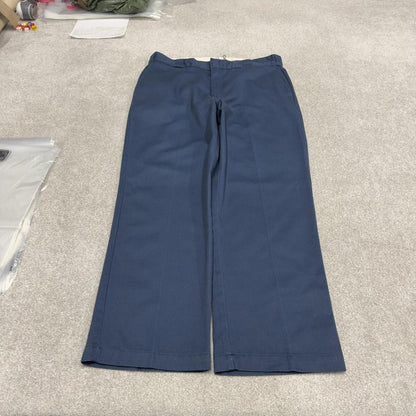 Vintage Dickies work pants navy Loose straight twill chino skate style trousers