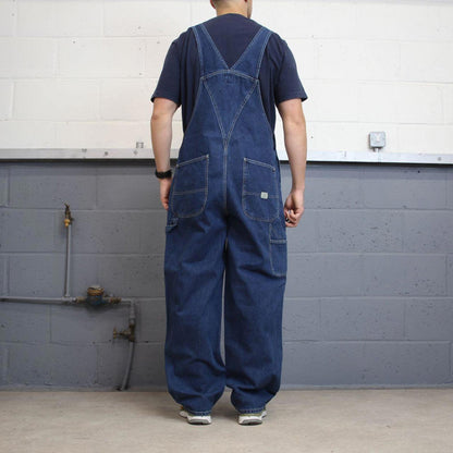 Vintage GAP dungarees W38L32 blue mens denim overalls