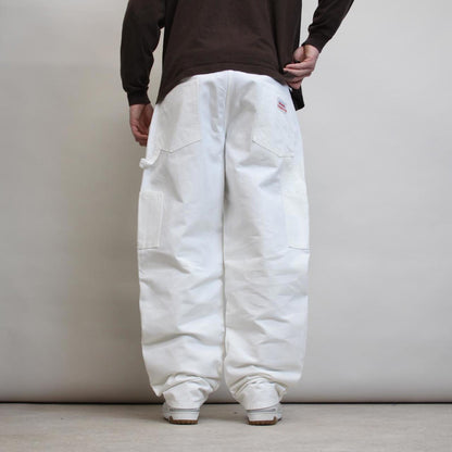 White carpenter pants W40L34 loose skater style cargos