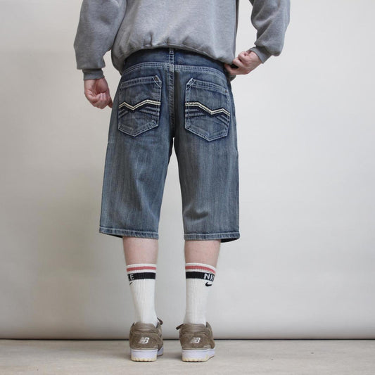 Baggy denim shorts W34