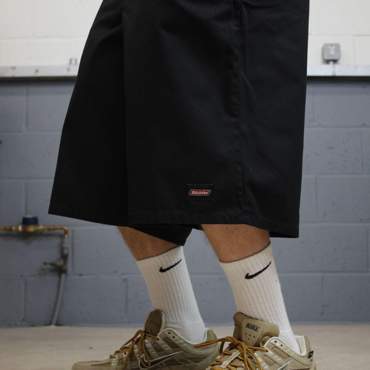 Baggy Dickies chino shorts carpenter black Chino skater / surf shorts loose fit festival