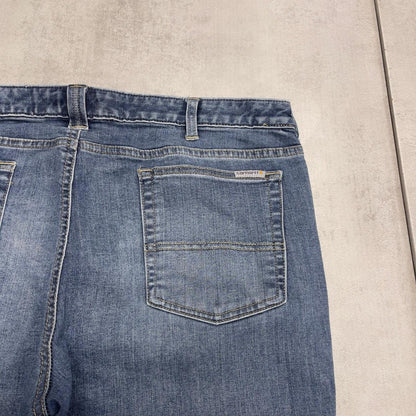 Blue Carhartt jeans size 16 regular W36L30 slim fit skinny leg pants