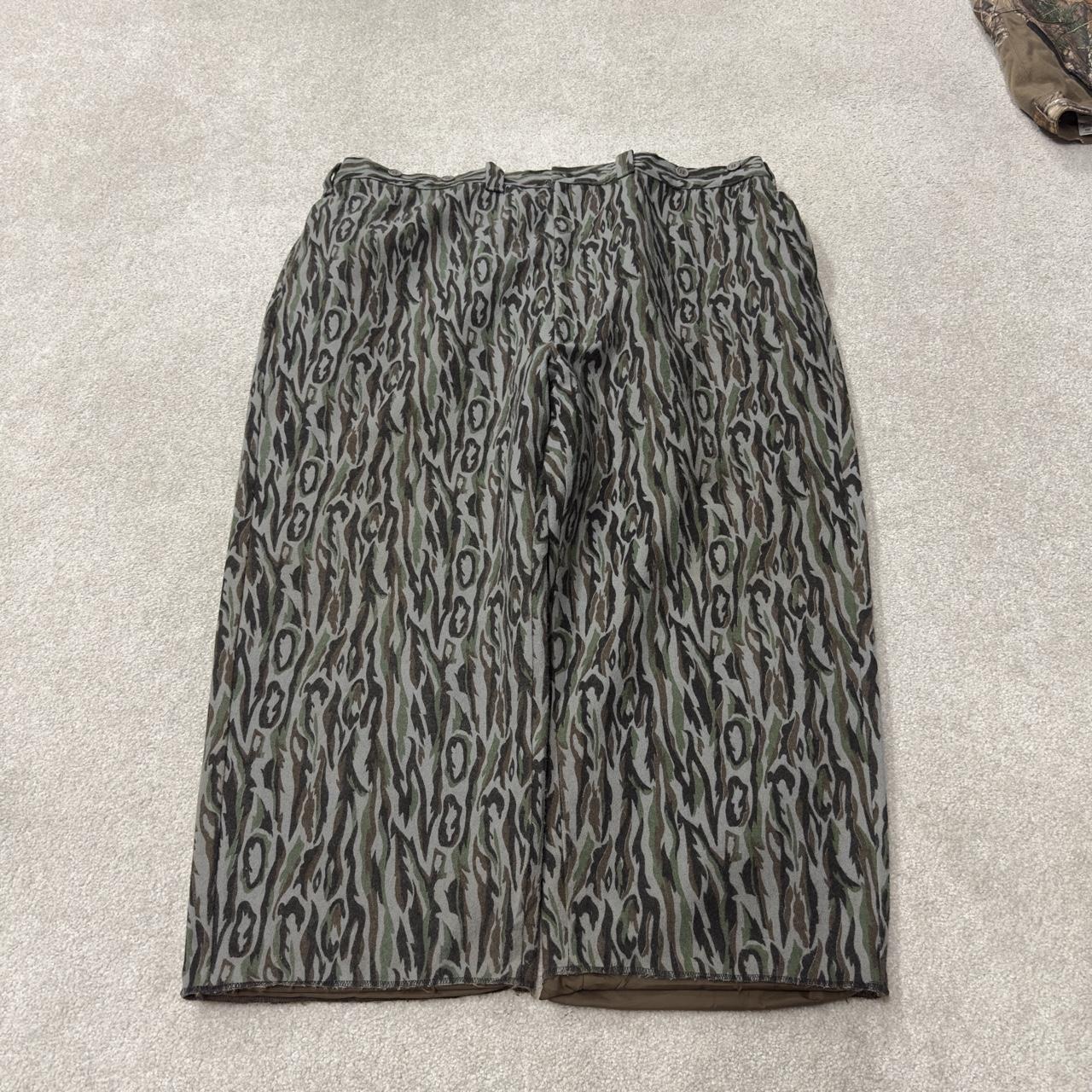 Vintage Realtree baggy camo pants XXXL grey Goretex Woolrich waterproof trousers