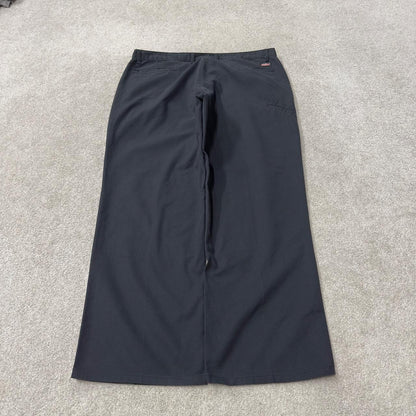 Dickies double knee work pants Y2K black Loose fit chino style skate trousers
