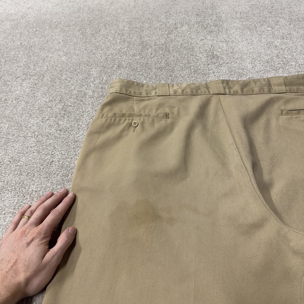Dickies long baggy shorts W42 khaki carpenter Long chino skater style utility workwear