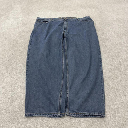 Levi’s 560 baggy jeans y2k blue Comfort fit wide leg denim pants red tab logo