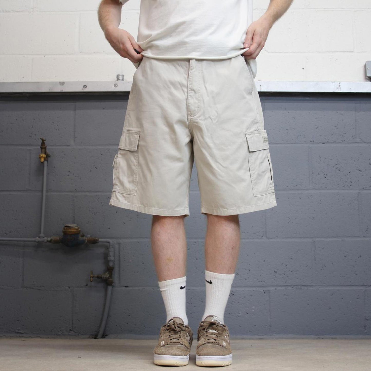 Baggy Wrangler cargo shorts W36