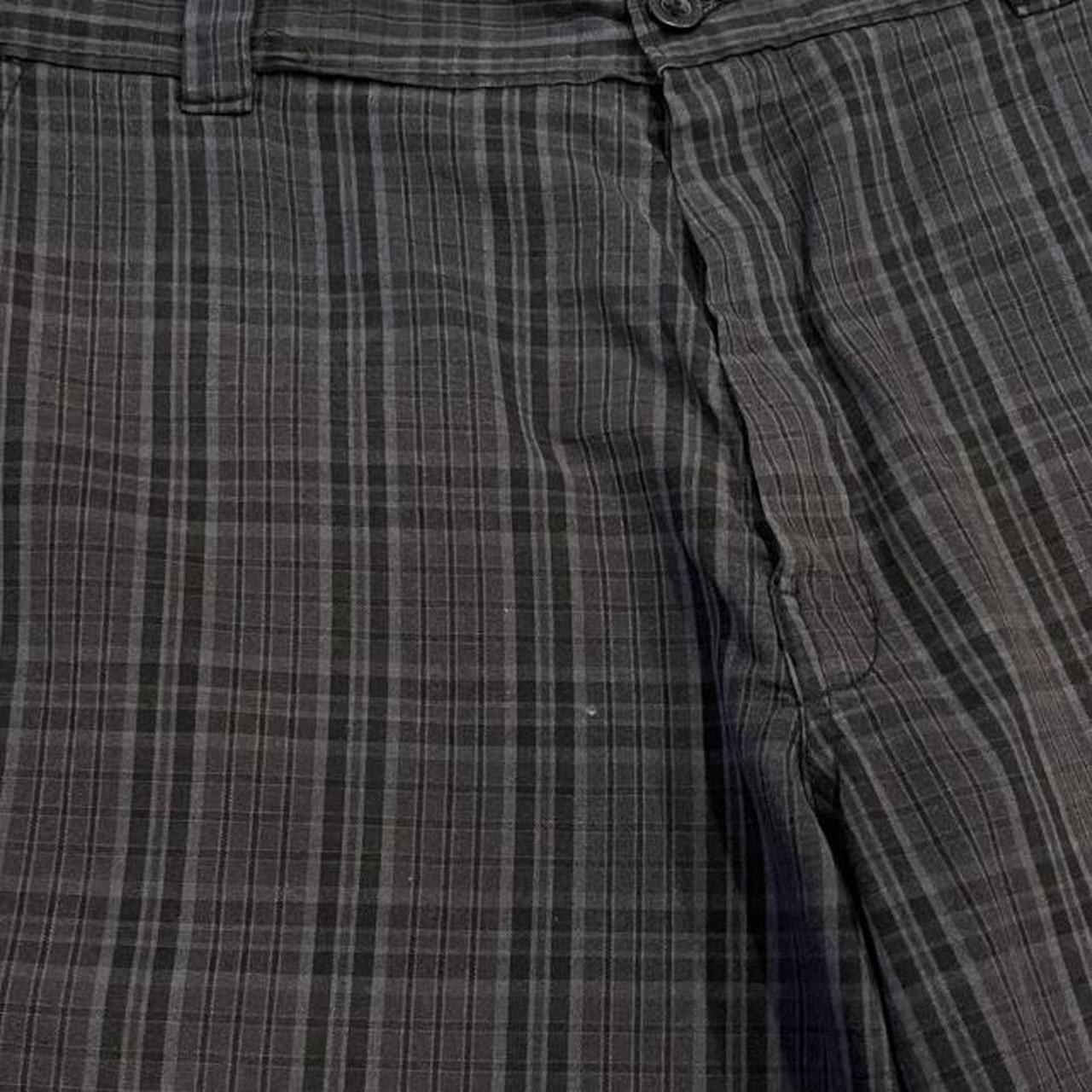 Dickies checkered chino shorts carpenter grey Chino check skater / surf shorts loose fit festival