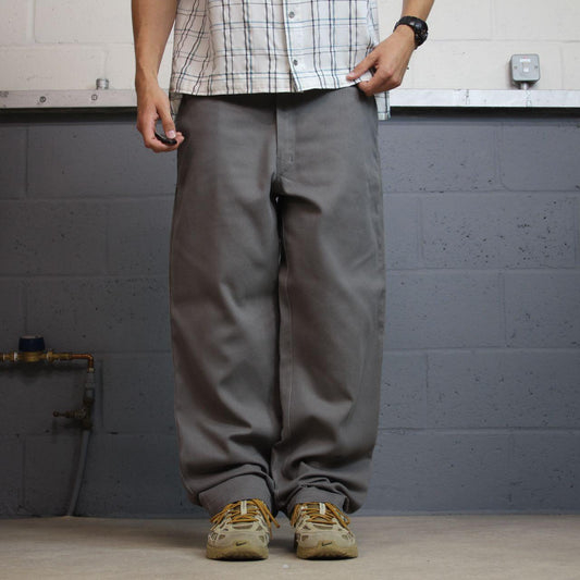 Dickies 874 pants pants Y2K grey Straight fit chino style skate trousers