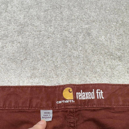 Carhartt carpenter pants loose relaxed fit brick red W44L30 skater cargos