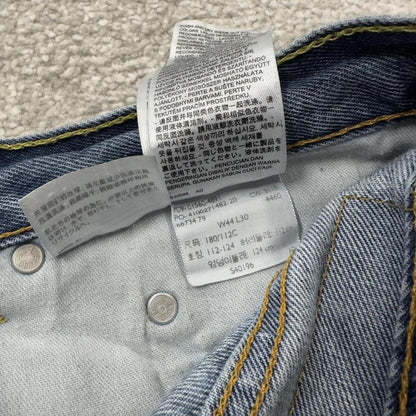 Levi’s baggy jeans 560 y2k blue Loose wide leg denim pants red tab logo