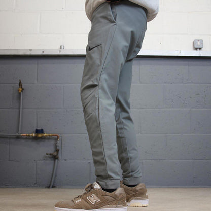 Y2k Nike tracksuit bottoms Dri-Fit Medium grey sportswear track pants gym wear trackies joggers