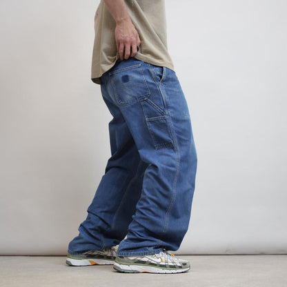 Carhartt carpenter jeans W38 L34 Loose dungaree fit denim work jeans