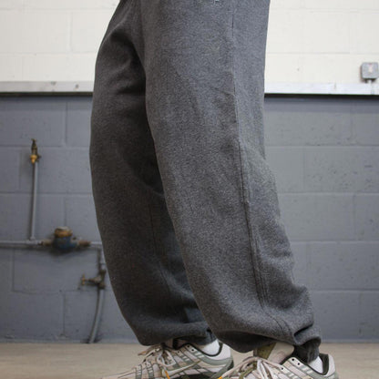 Y2k Fila grey joggers tracksuit bottoms XL 00s style sportswear track pants loose casual gym wear