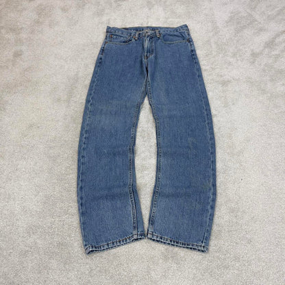 Blue Levis 505 jeans W34L34 y2k 90s style 5 pocket denim pants straight fit
