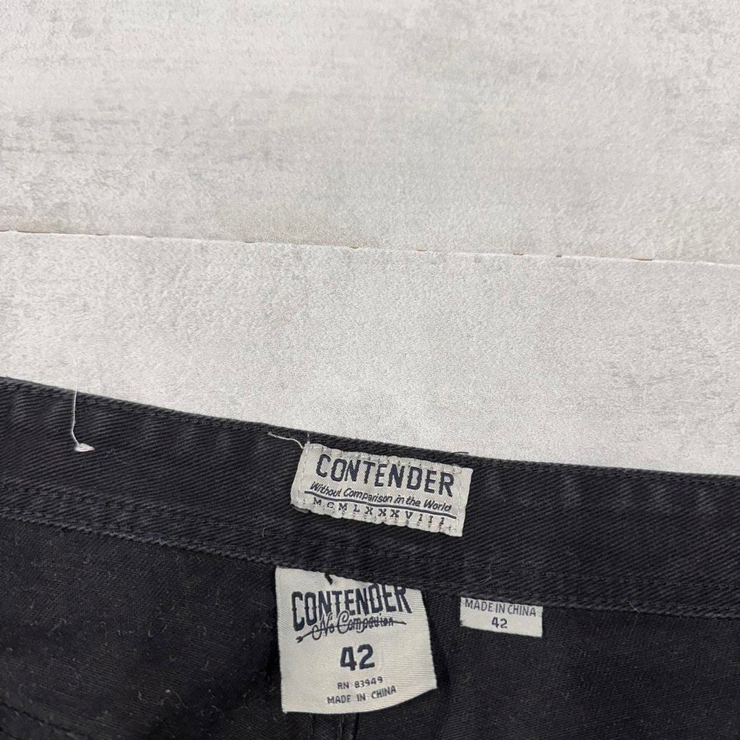 Mens Contender Denim Jorts W40